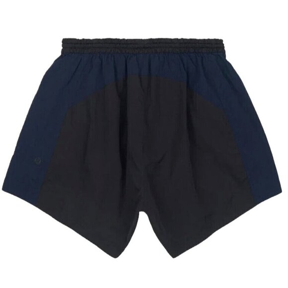 Lululemon Women's Size US4 True Navy Black Evergreen High Rise Short 4.5" Inseam - Picture 2 of 8